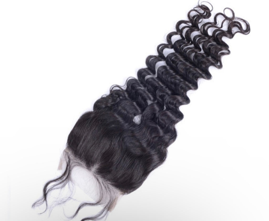 Cambodian Mink Deep Curly 5x5 Closure