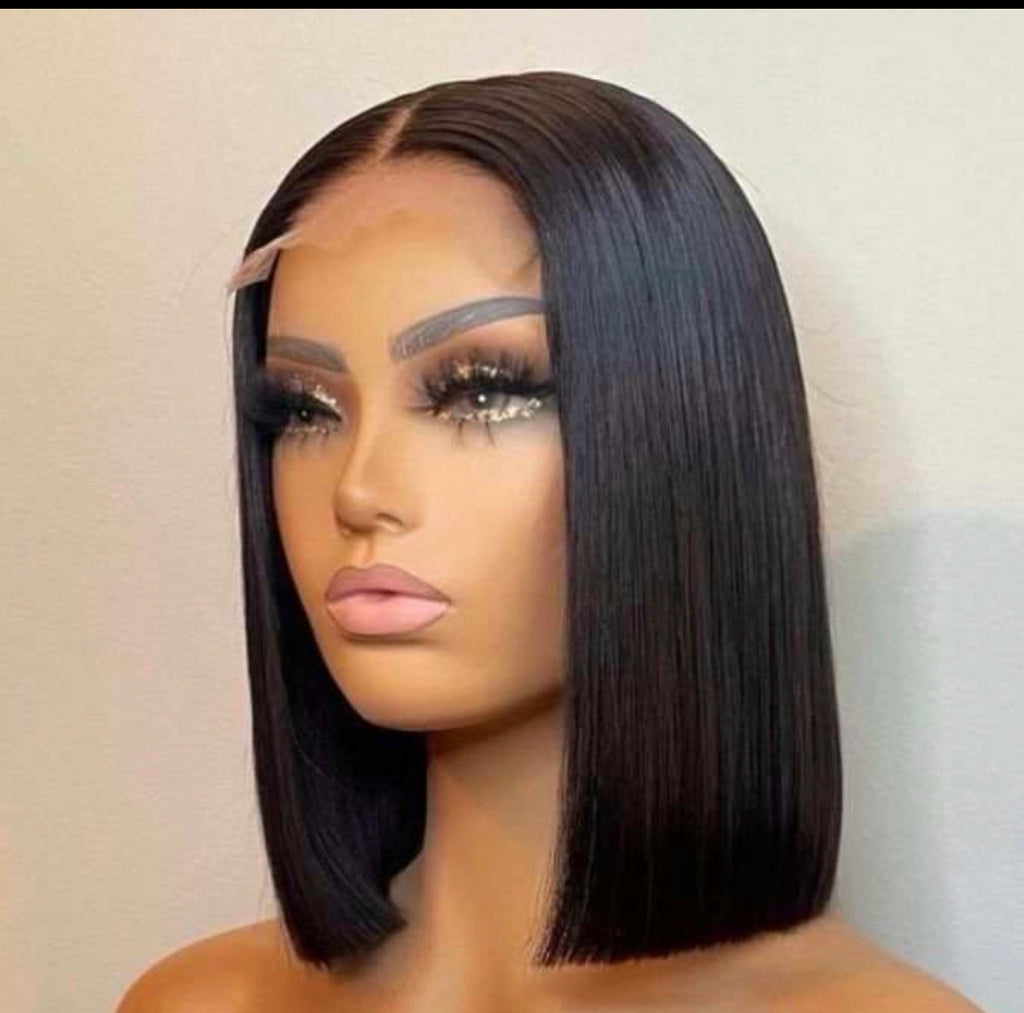 Pre-Styled 5x5 HD Lace Bob Wig