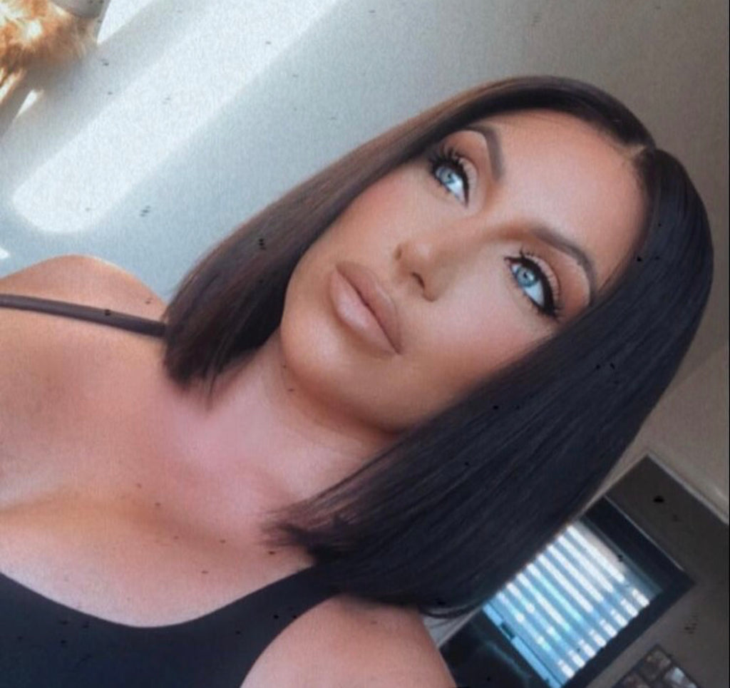 Ready to wear Custom Made 4x4 Closure Bob Wig