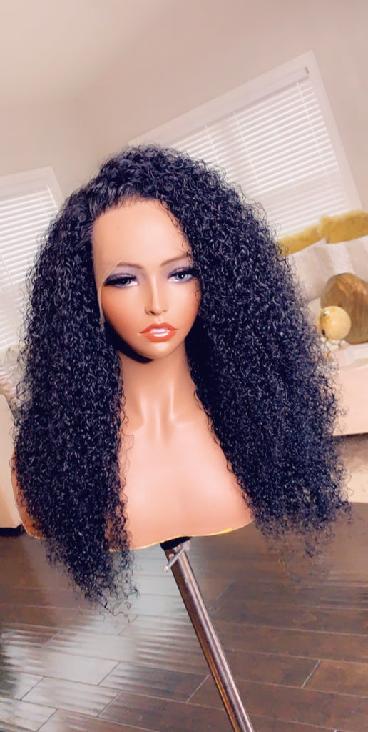 Ready to wear Custom 13x4 Kinky Curly Wig