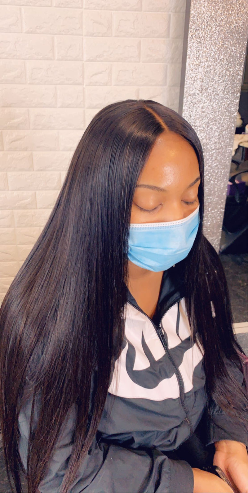 Cambodian Mink Straight 5x5  Closure