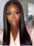 Transparent Cambodian Mink Lace Frontal Straight Wig