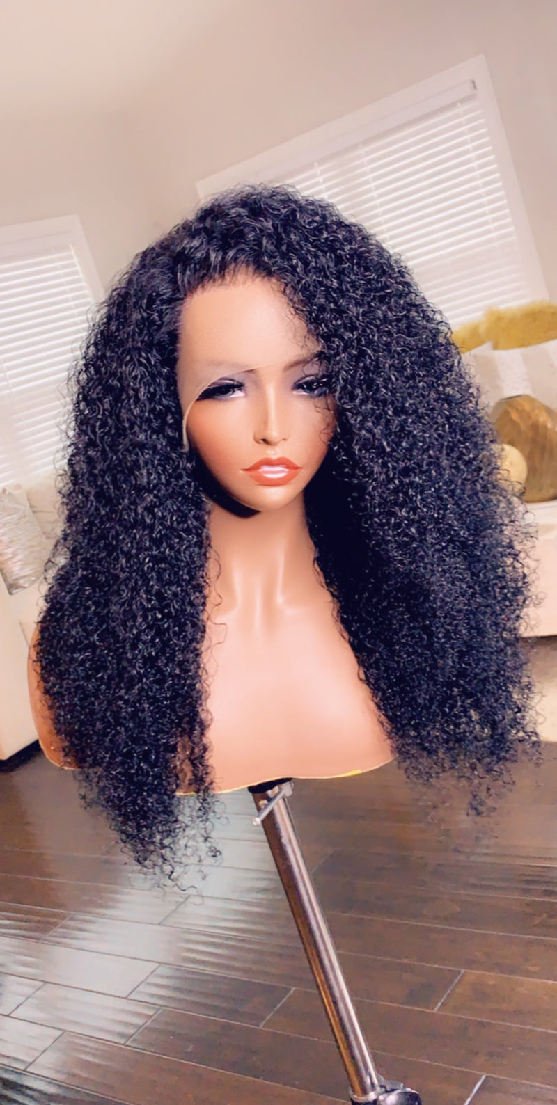 Ready to wear Custom 13x4 Kinky Curly Wig