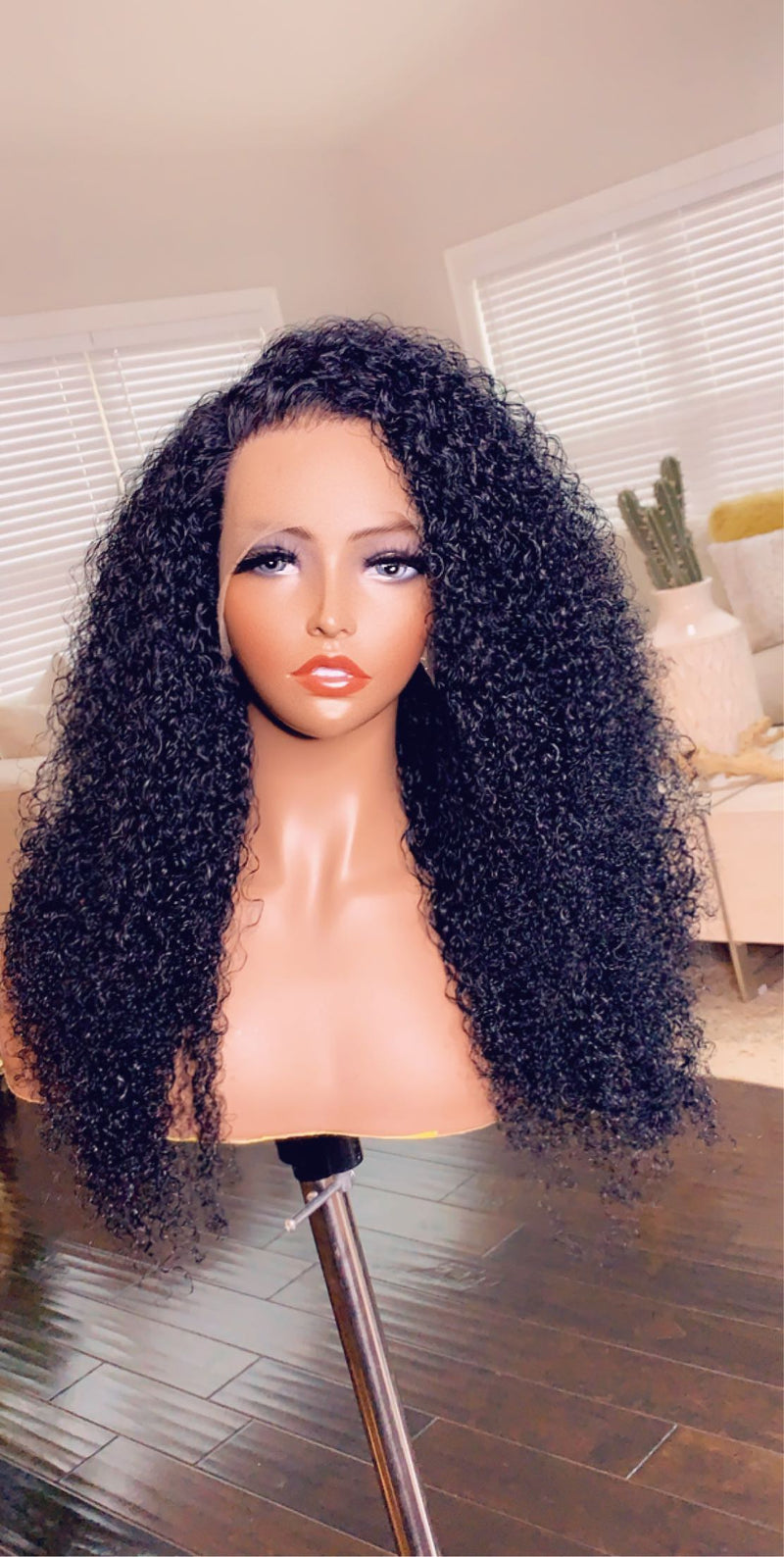 Ready to wear Custom 13x4 Kinky Curly Wig